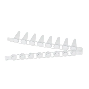 艾本德Eppendorf PCR Tube Strips, 0.1 mL, PCR 潔凈級, 帶圓蓋（10 × 12 條）