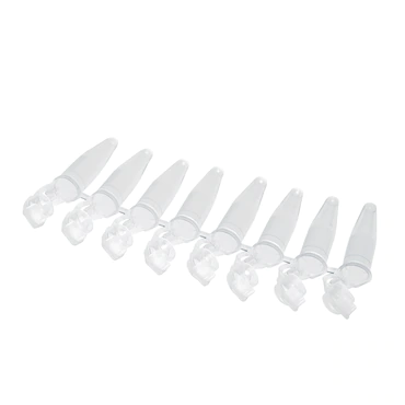 艾本德Eppendorf PCR Tubes, 0.2 mL, PCR 潔凈級(jí), 8 聯(lián)管，120 ?條 （960 個(gè)單管）